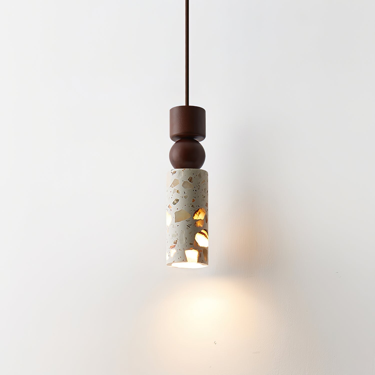 Artena Lampe Suspendue Sculpturale en Terrazzo - Neutralighting