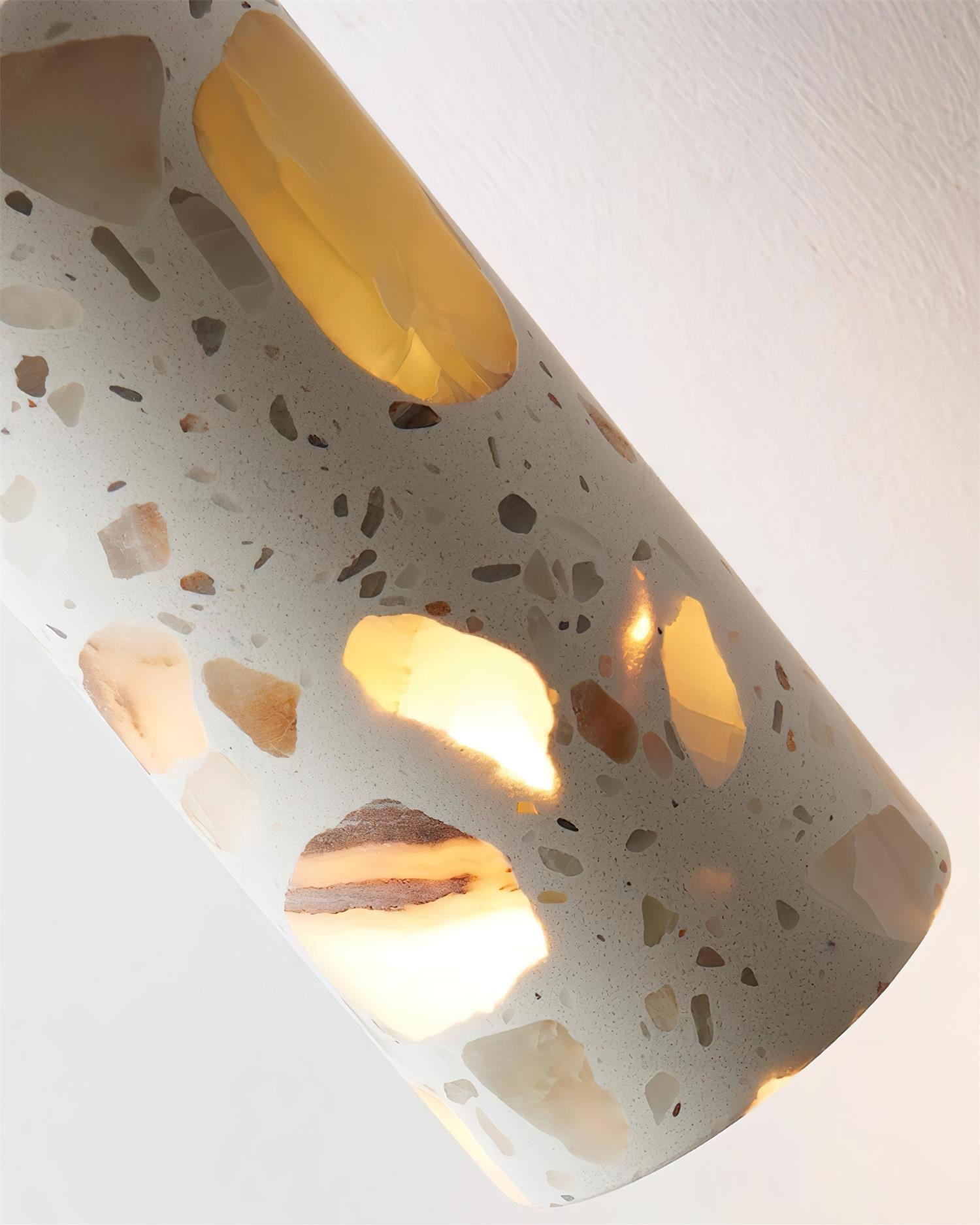Artena Lampe Suspendue Sculpturale en Terrazzo - Neutralighting