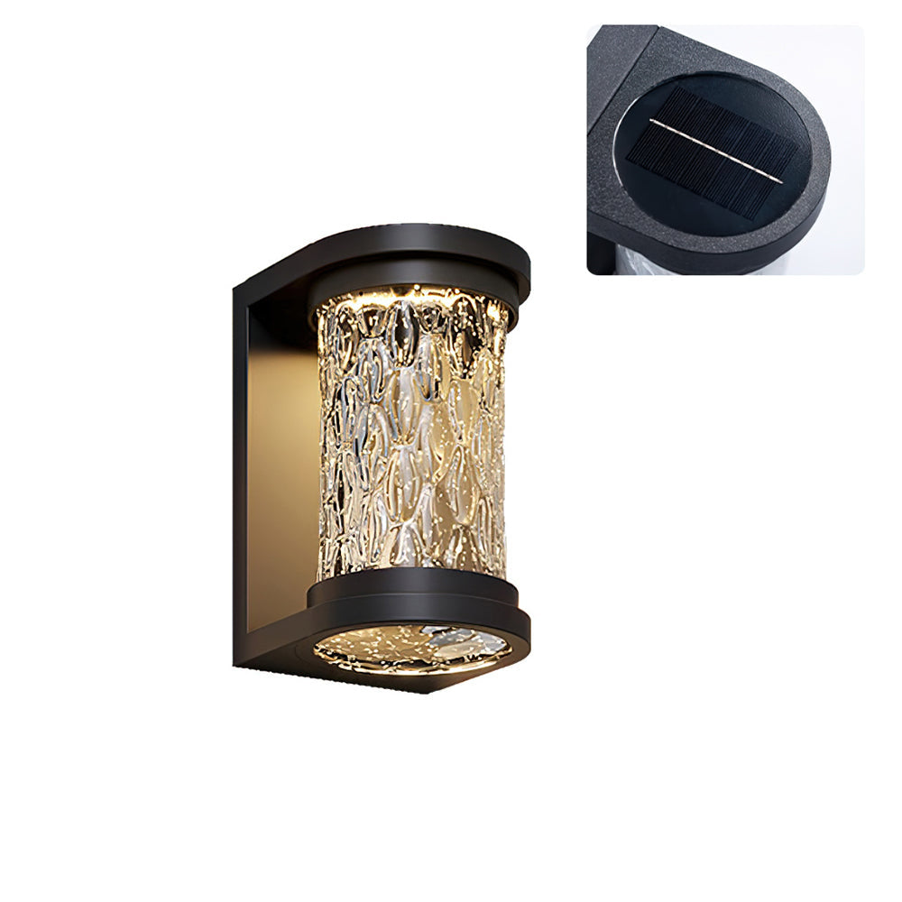 Artika Applique Murale Extérieure Acier Inoxydable Verre Texturé - Neutralighting