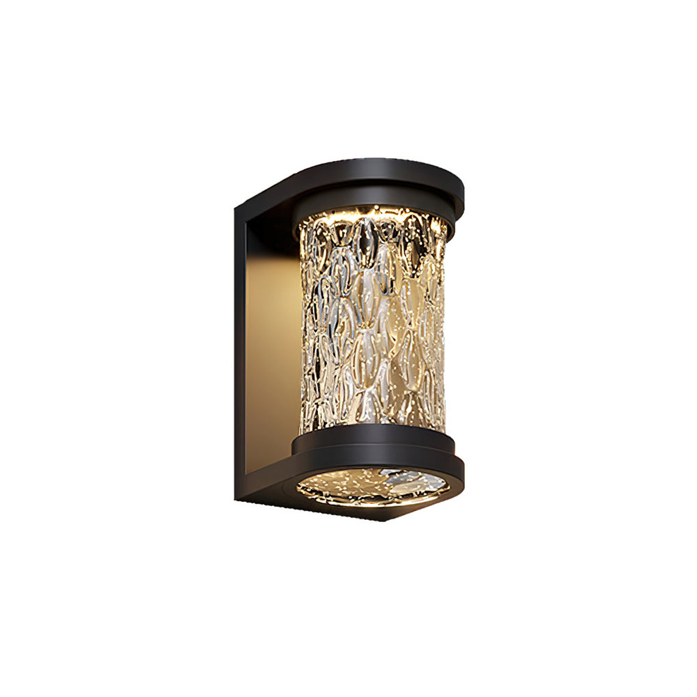 Artika Applique Murale Extérieure Acier Inoxydable Verre Texturé - Neutralighting