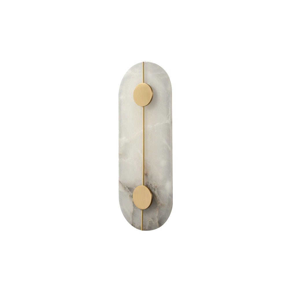 Waegnuvyo Modern Minimalist Alabaster Wall Lamp - Lamp Copper
