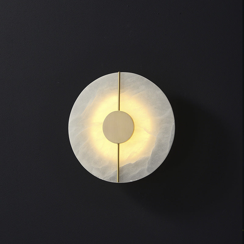 Waegnuvyo Moderne Minimaliste Albâtre Applique Murale - Neutralighting