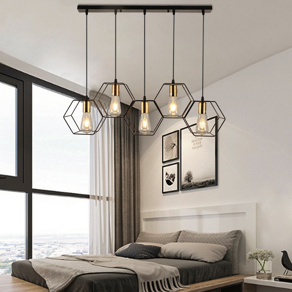 Arisha Suspension linéaire moderne pour le restaurant - Neutralighting