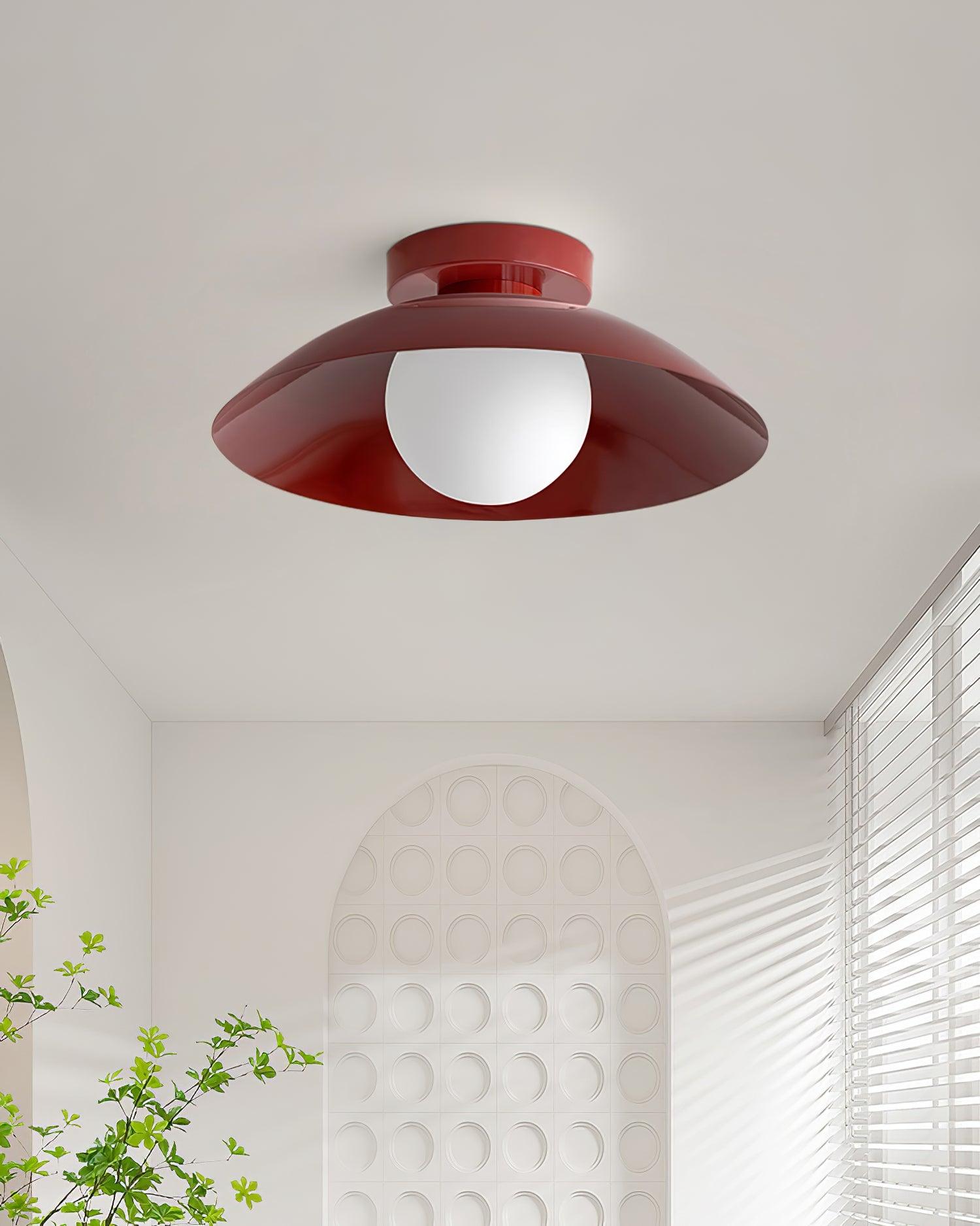 Solacien Plafonnier en verre et auvent avec options de couleurs - Neutralighting