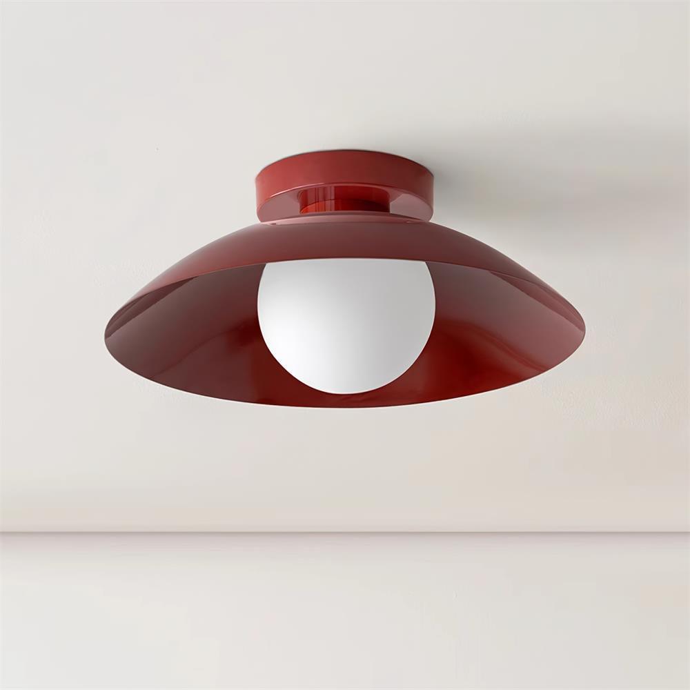 Solacien Plafonnier en verre et auvent avec options de couleurs - Neutralighting