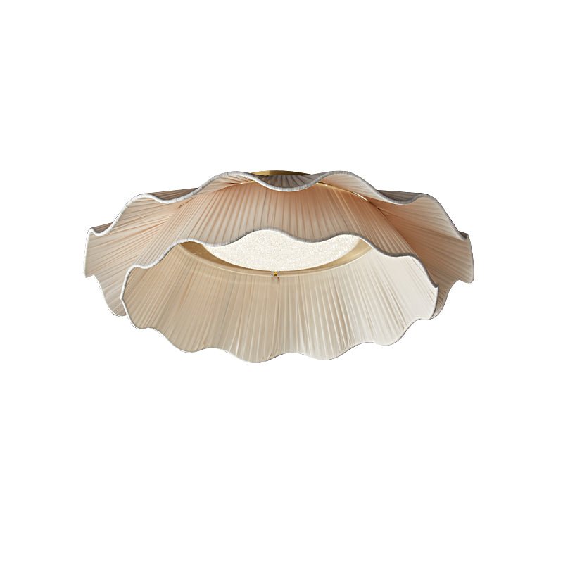 Tirah Plafonnier en tissu ondulé