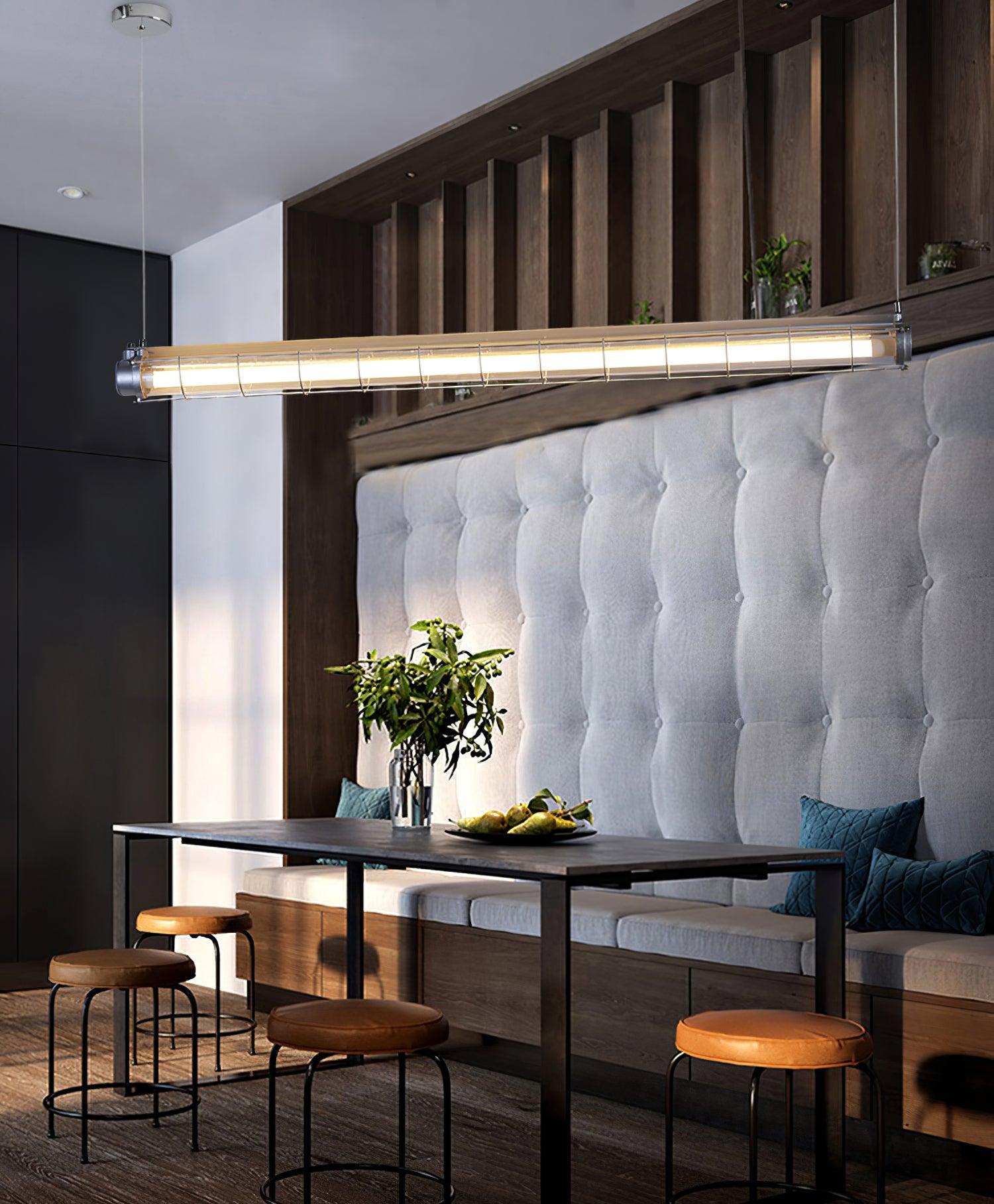 Arsorisra Industrial Linear Pendant Light - Letslighting