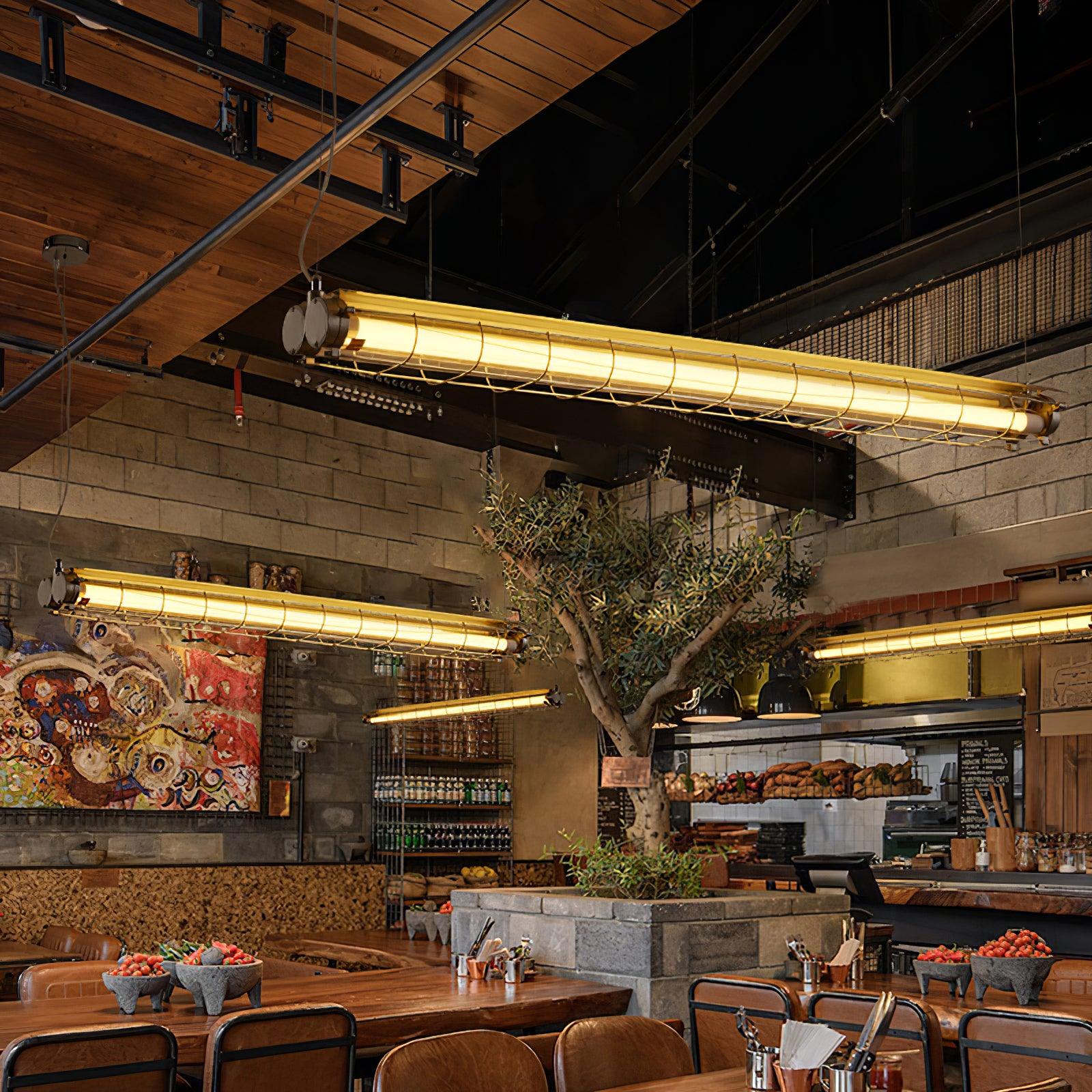 Arsorisra Industrial Linear Pendant Light - Letslighting