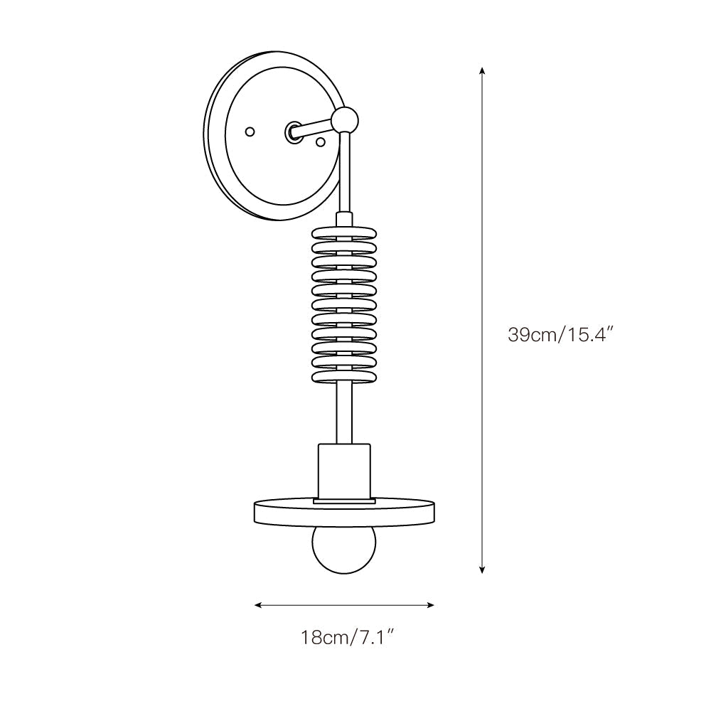 Aevuvys Élégance Unique Marbre Applique Murale - Neutralighting