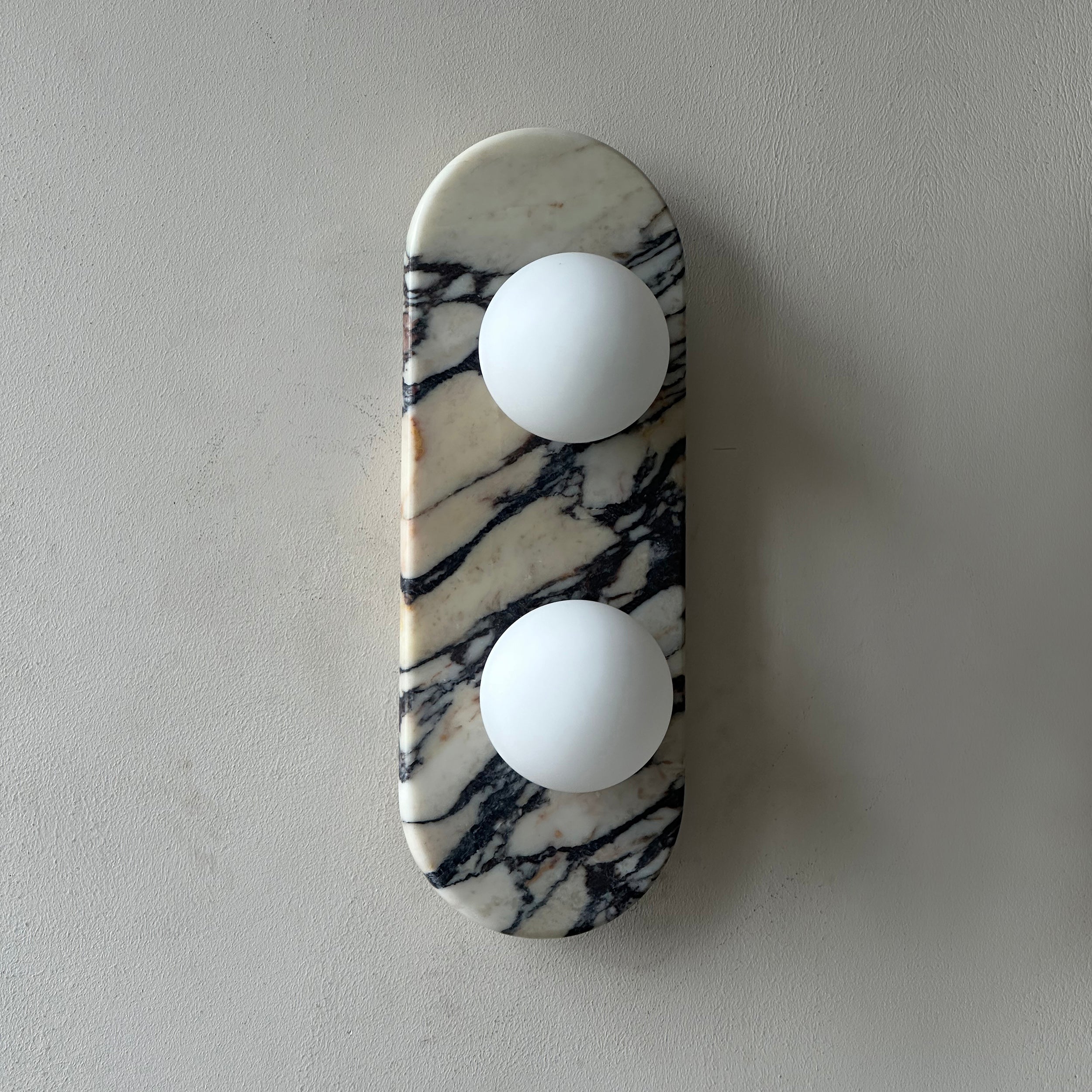 Alvuvyo Élégance Moderne Marbre Applique Murale - Neutralighting