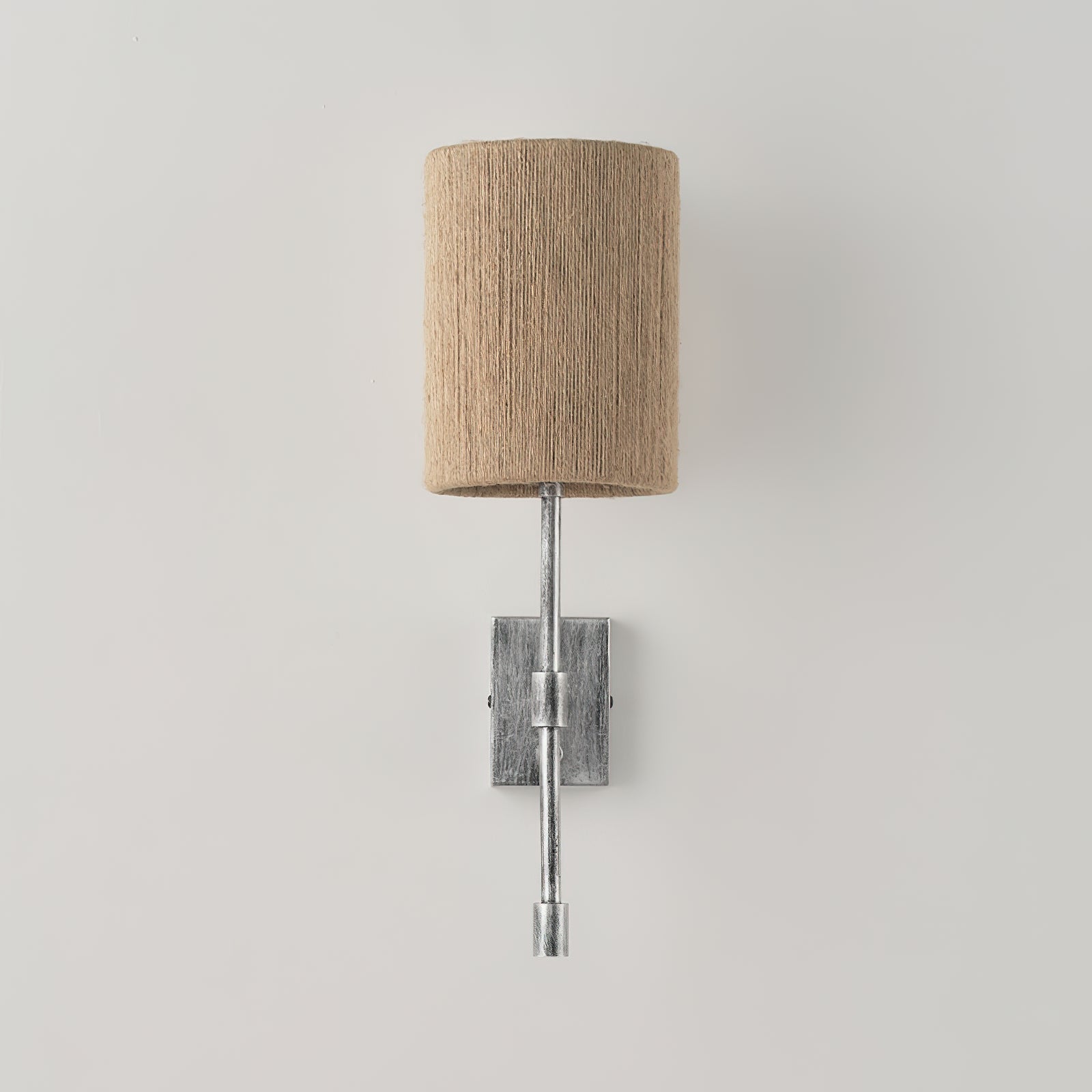 Eirikuvyo Moderne Minimaliste Métal Tissu Applique Murale - Neutralighting