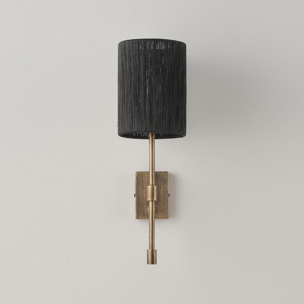 Eirikuvyo Moderne Minimaliste Métal Tissu Applique Murale - Neutralighting