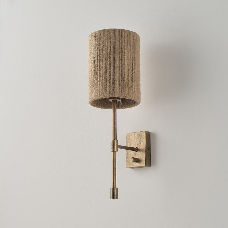Eirikuvyo Moderne Minimaliste Métal Tissu Applique Murale - Neutralighting