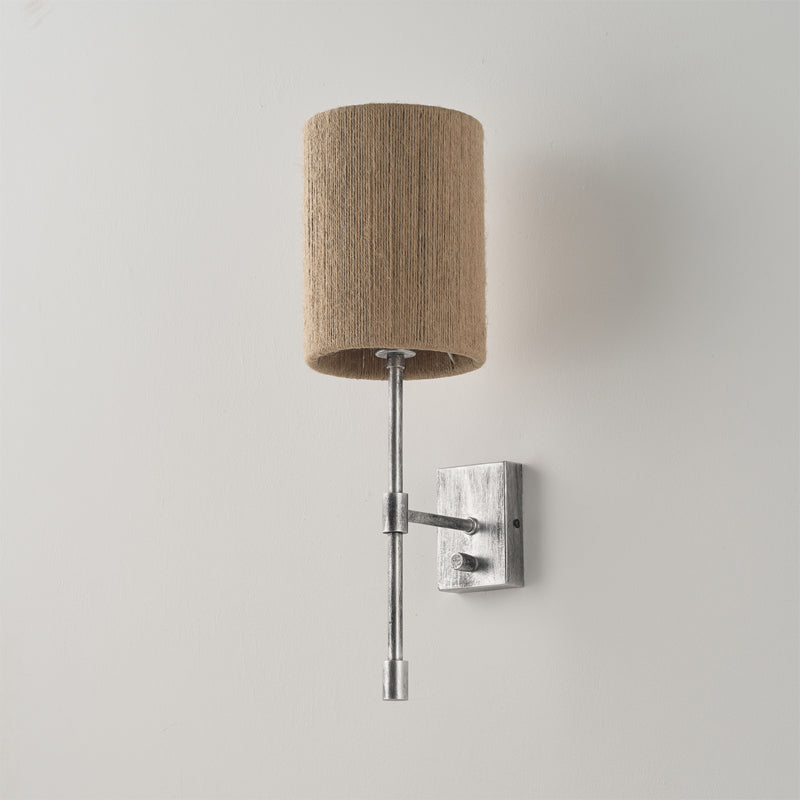 Eirikuvyo Moderne Minimaliste Métal Tissu Applique Murale - Neutralighting