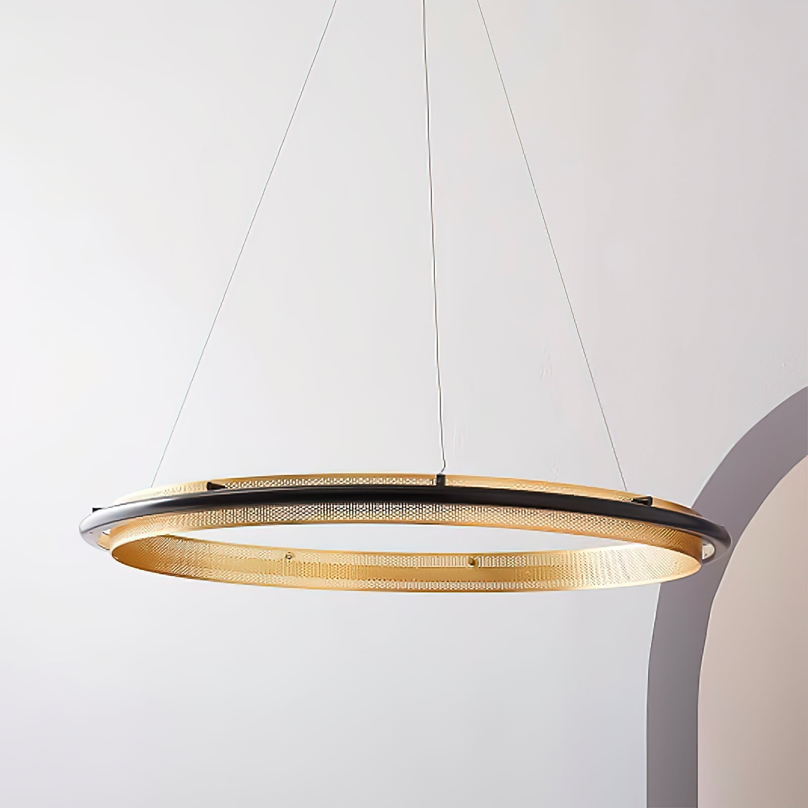 Himinuvyo Moderne Minimaliste LED Acrylique Métal Lustre - Neutralighting