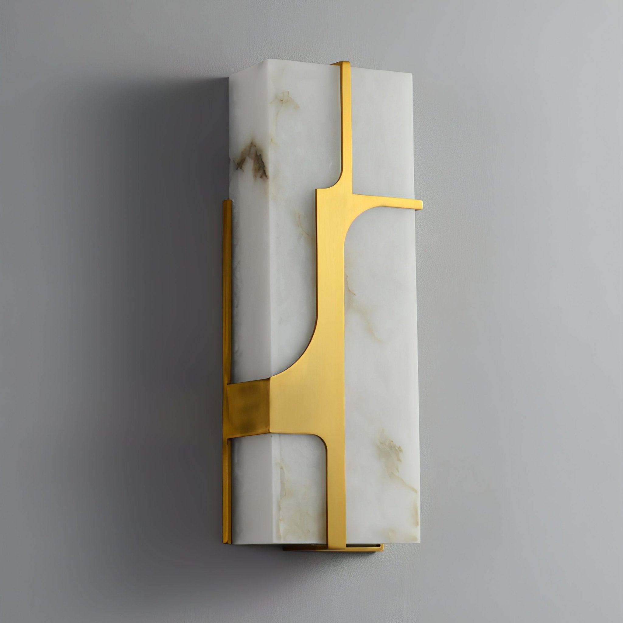 Ocarionis Applique Murale Géométrique en Albâtre - Neutralighting