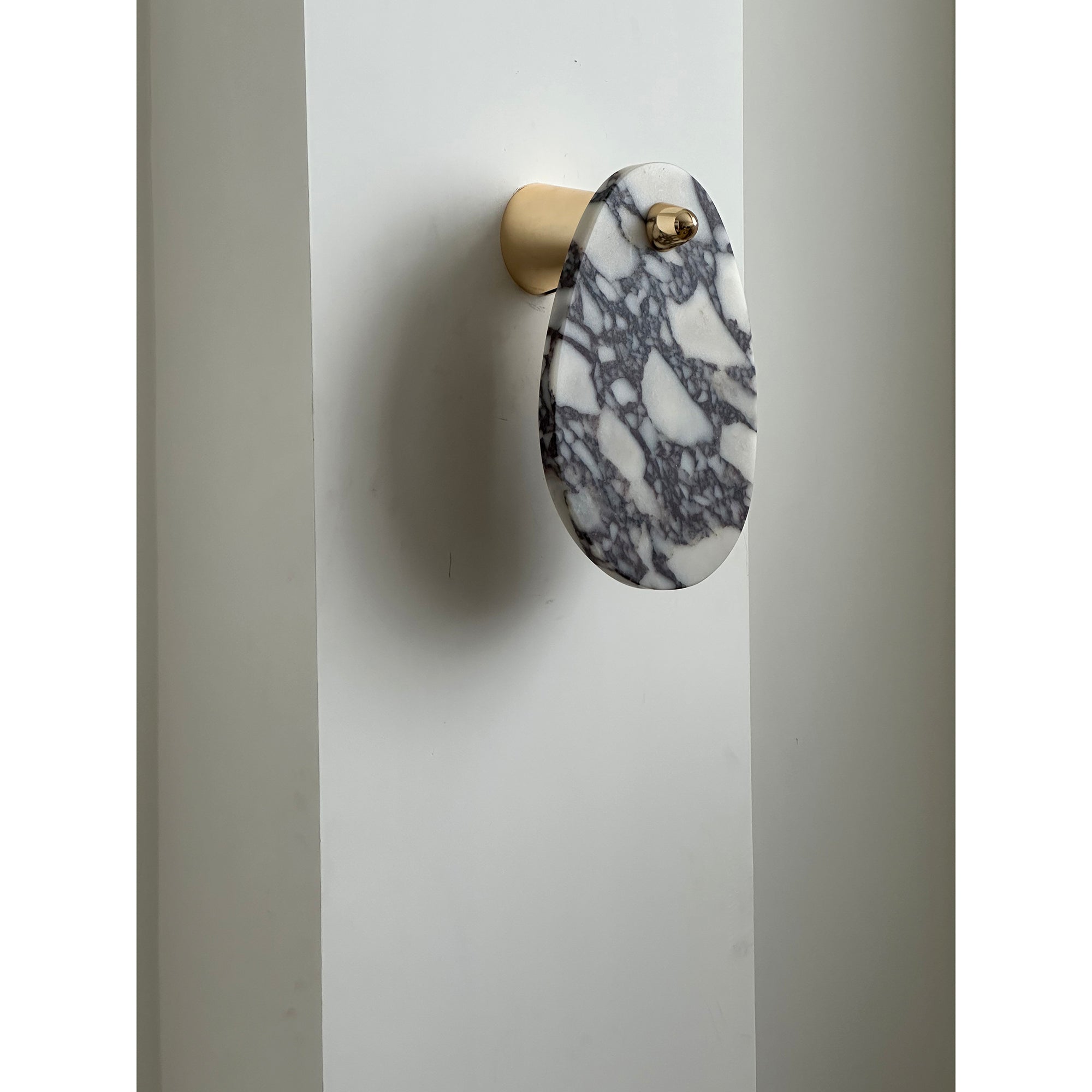 Norduvys Moderne Luxuriouse Métal Marbre Applique Murale - Neutralighting