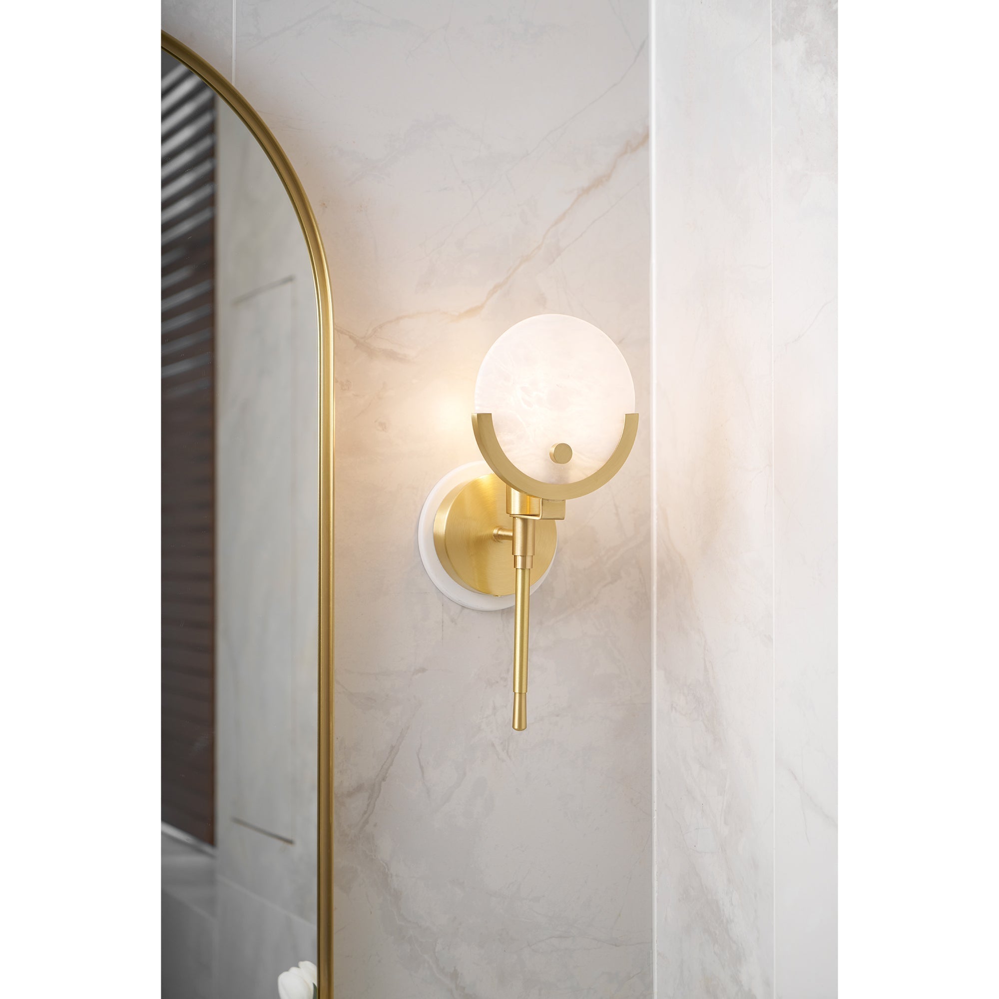 Zavarara Applique Murale Sphère Albâtre - Neutralighting