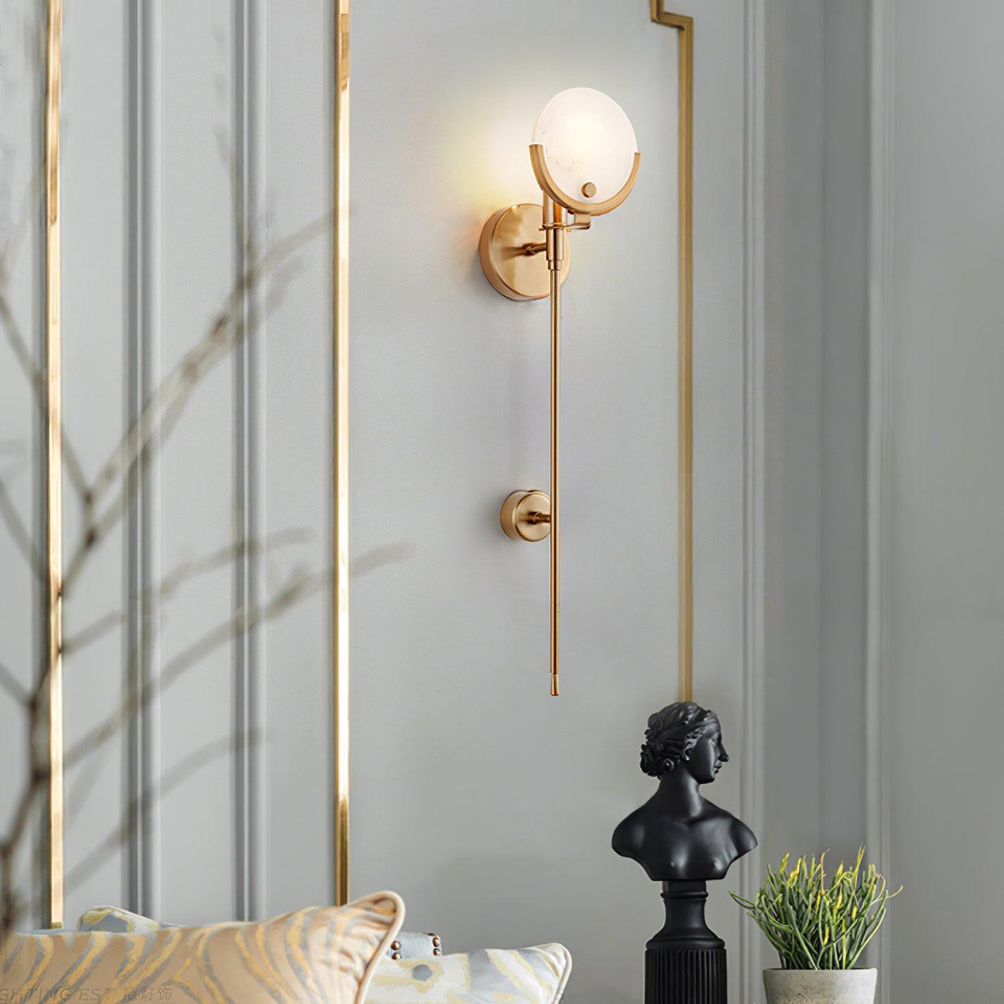 Zavarara Applique Murale Sphère Albâtre - Neutralighting