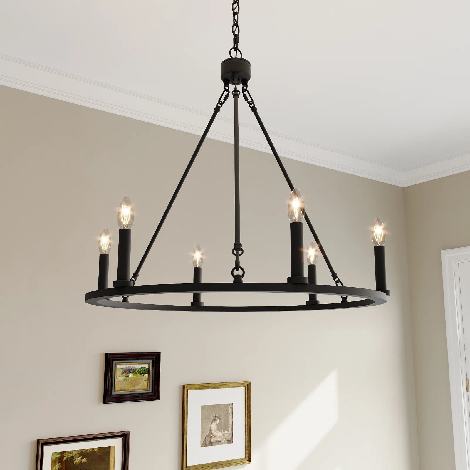 Mjolkuvyo Moderne Minimaliste Métal Lustre - Neutralighting