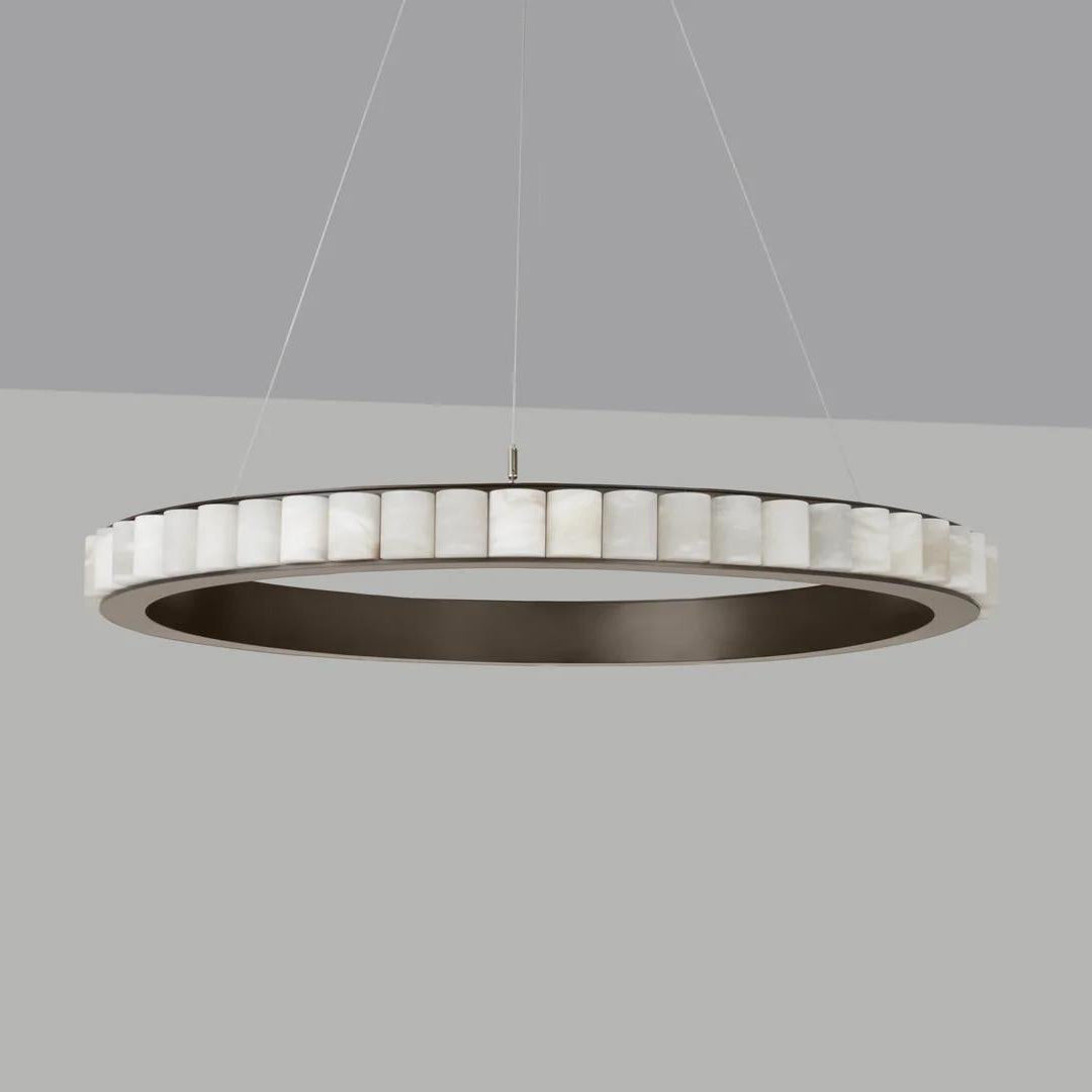 Sifuvyh Postmodern Luxury Stainless Alabaster Chandelier - Lamp Copper