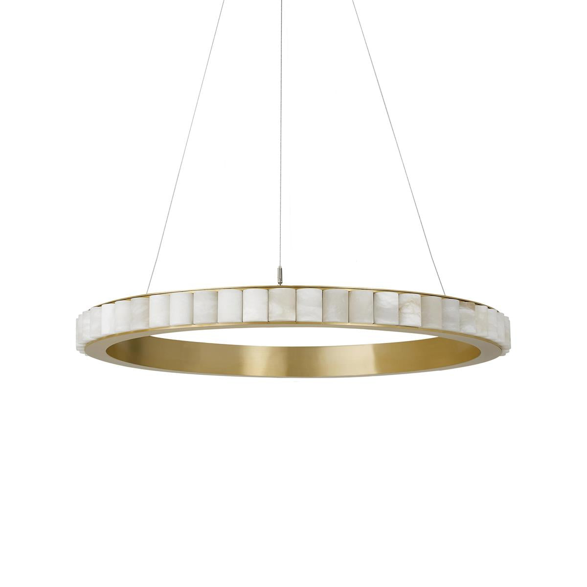 Sifuvyh Postmodern Luxury Stainless Alabaster Chandelier - Lamp Copper