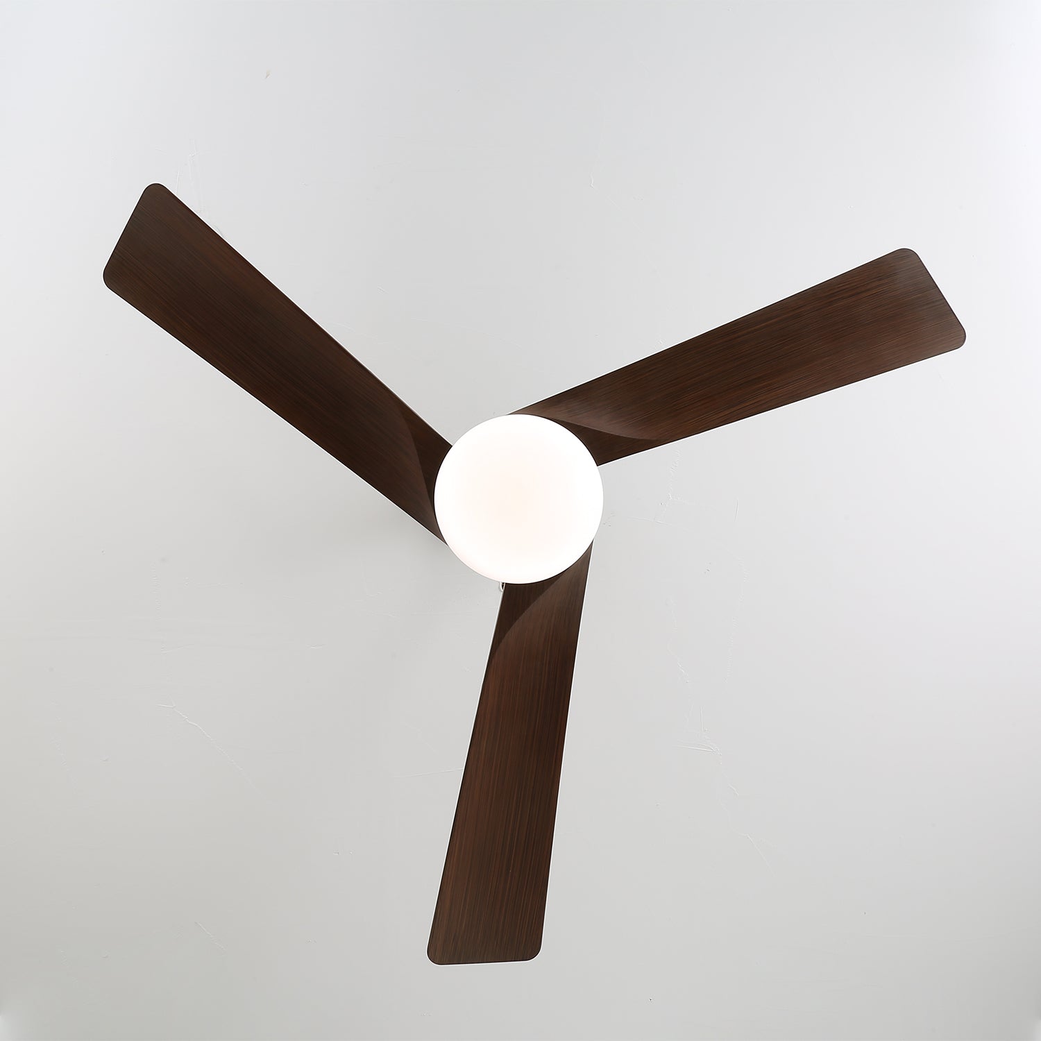 Image d'ambiance du ventilateur de plafond moderne en bois Evraeis