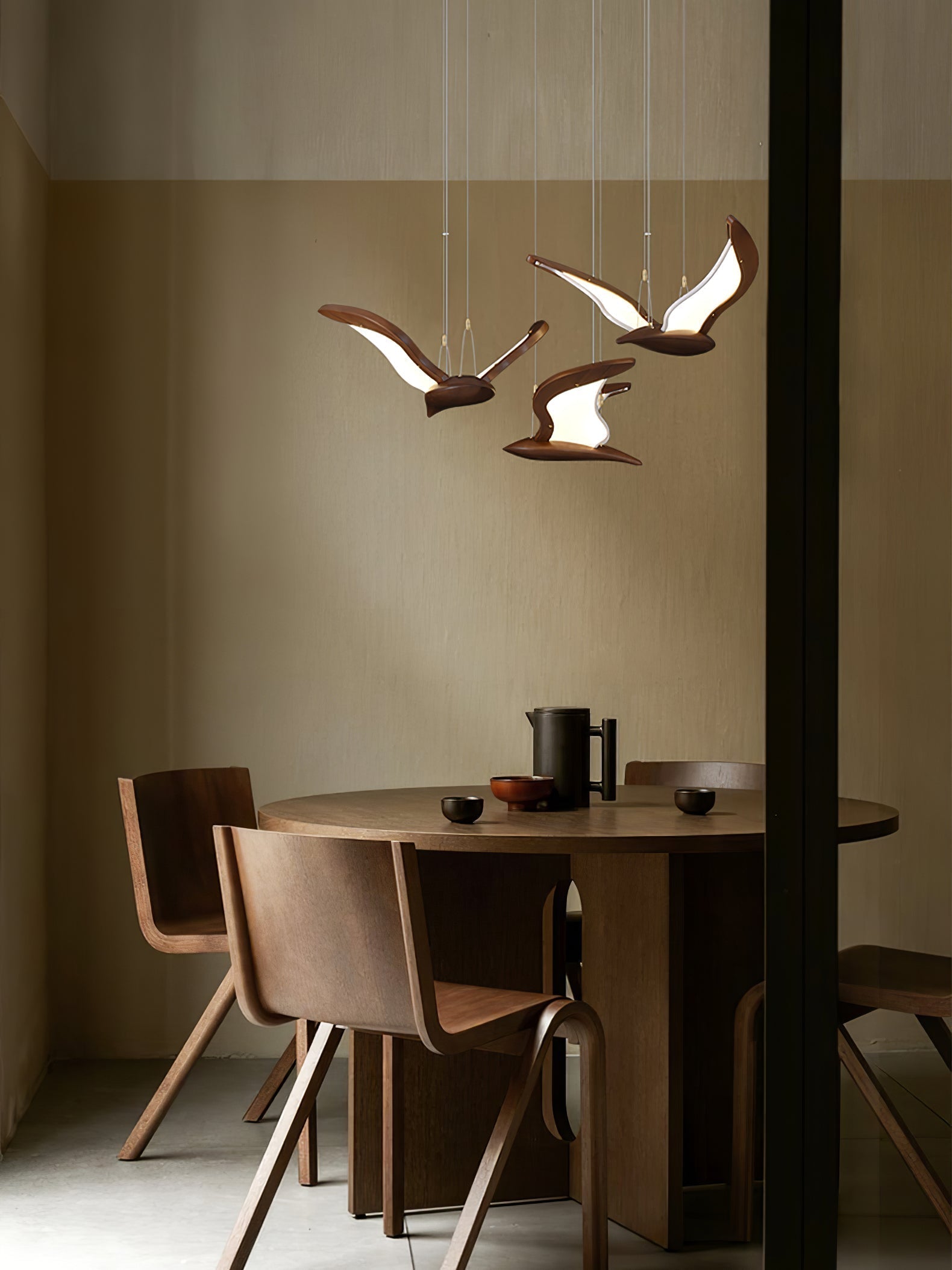Lyvynia Organic Wood Pendant Light - Blowlighting