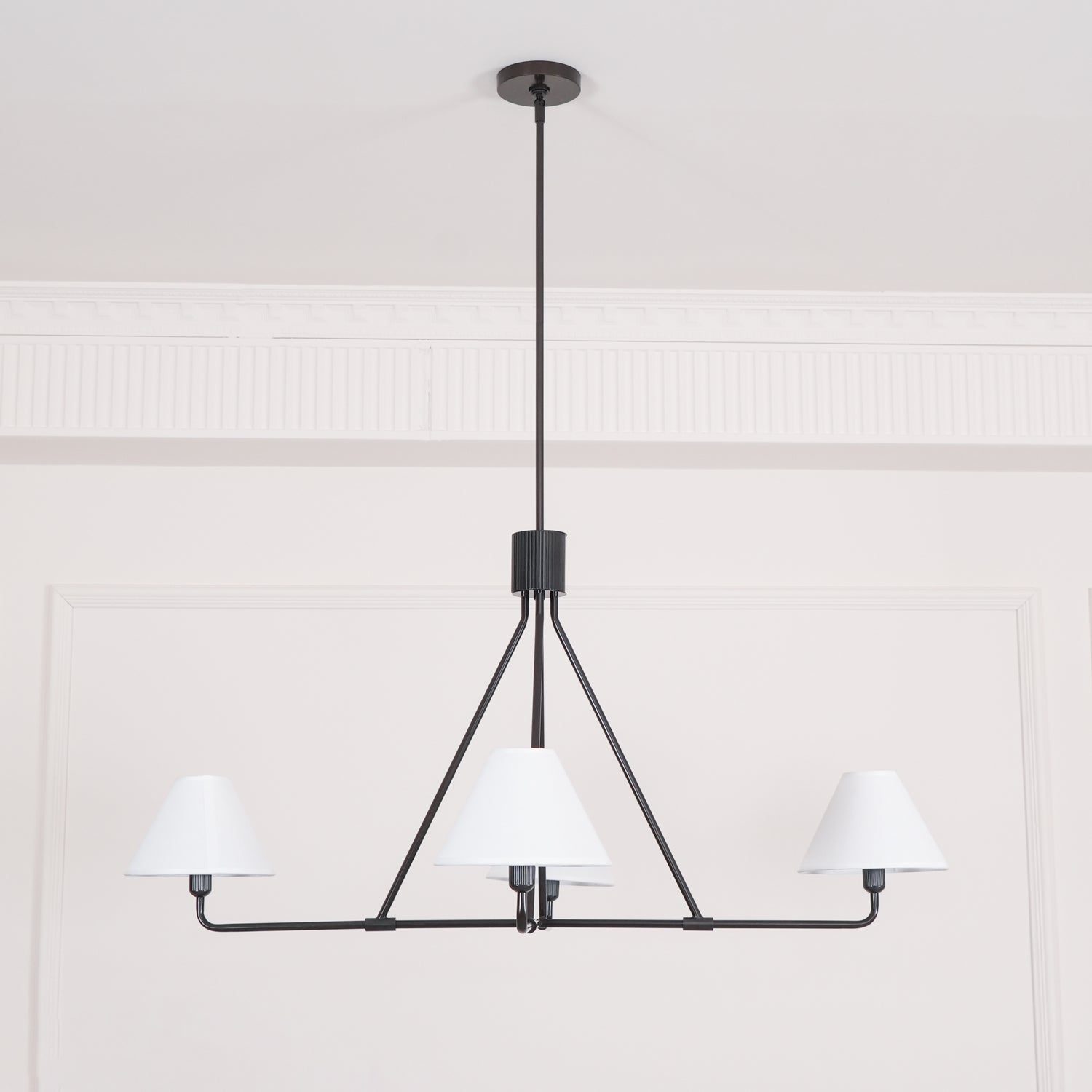 Ornuvyh Ancien Industriel Métal Tissu Lustre - Neutralighting