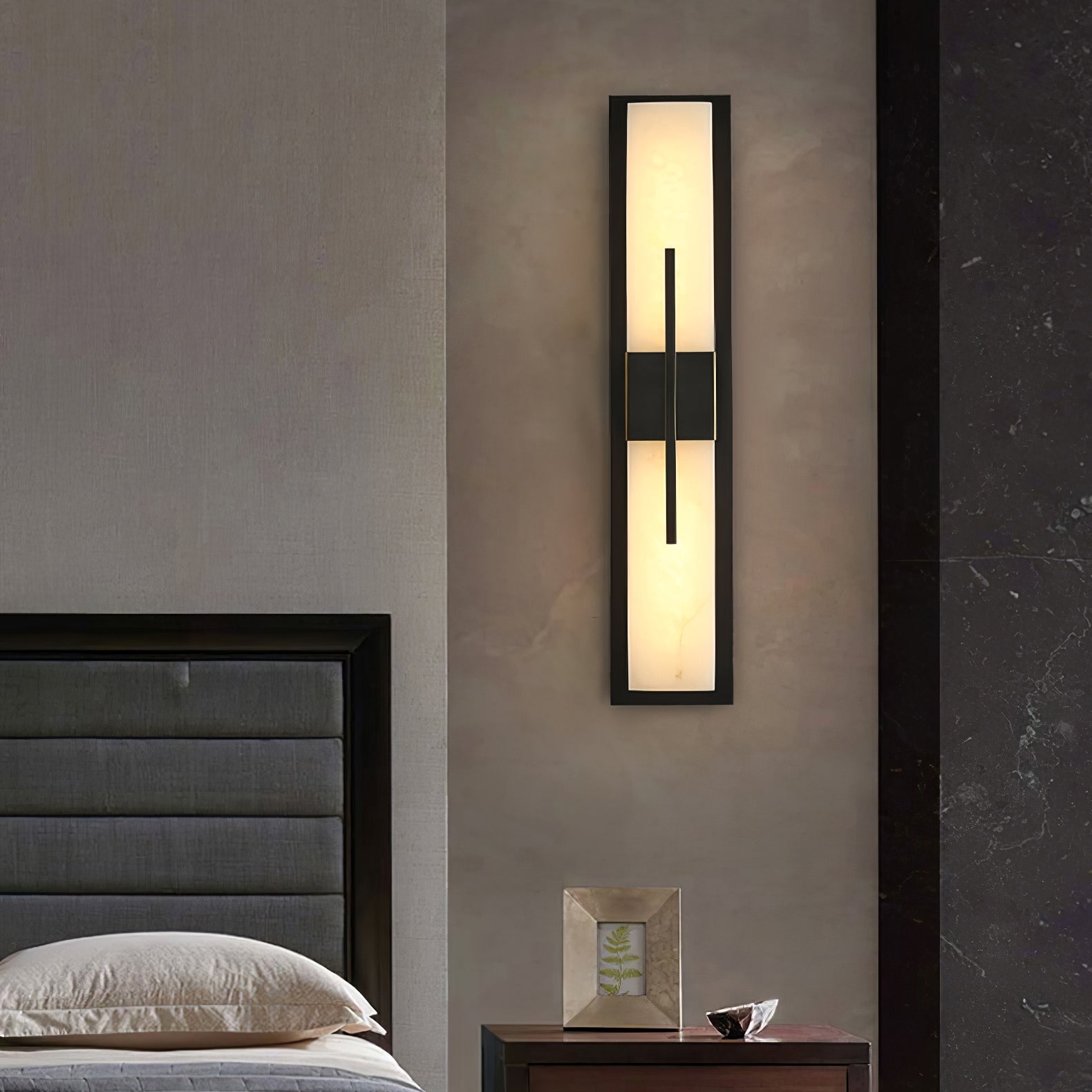 Lylirel Applique Murale Rectangulaire en Albâtre - Neutralighting