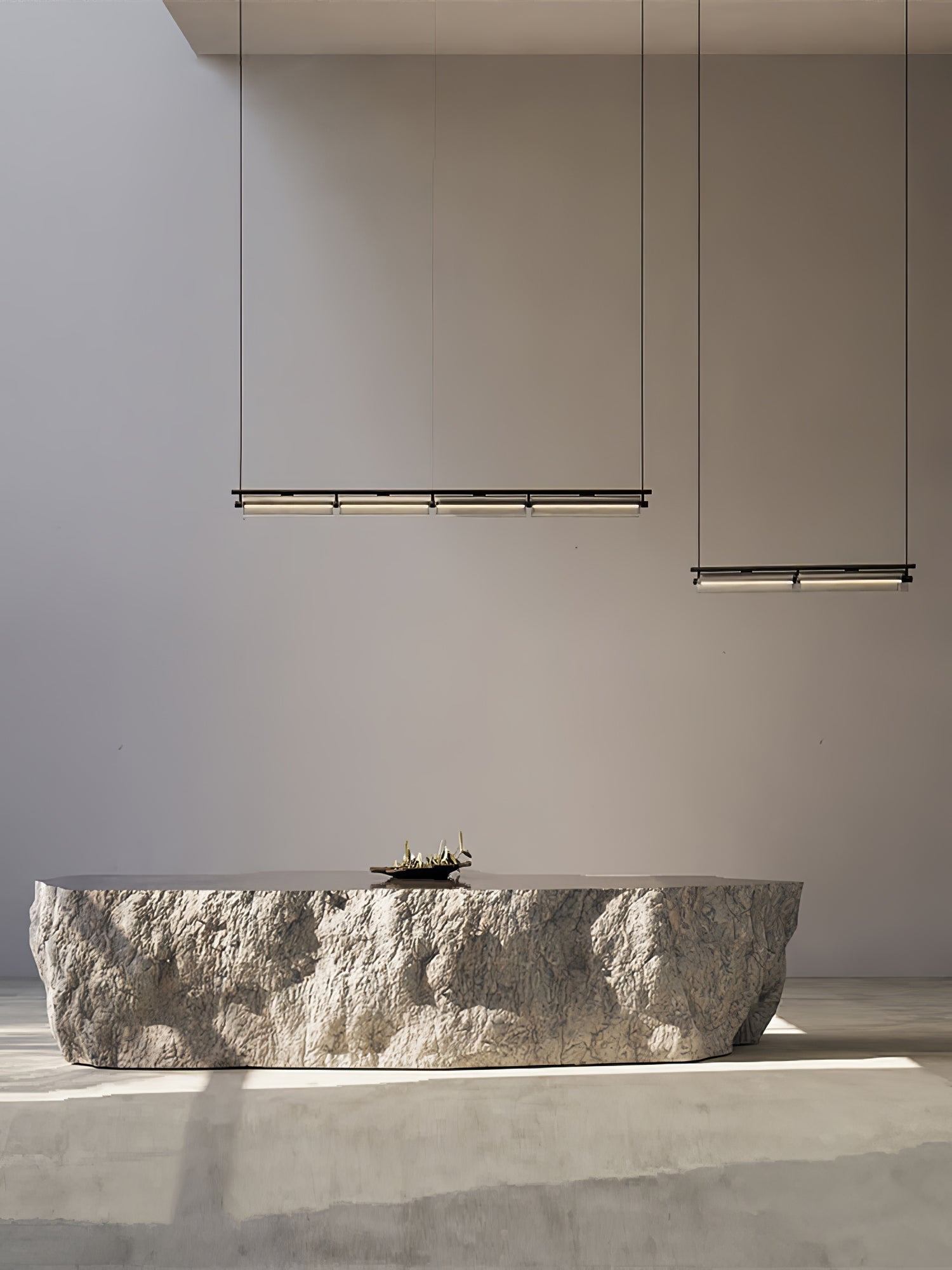 Lustra Lustre Verre Fumé Moderne - Neutralighting