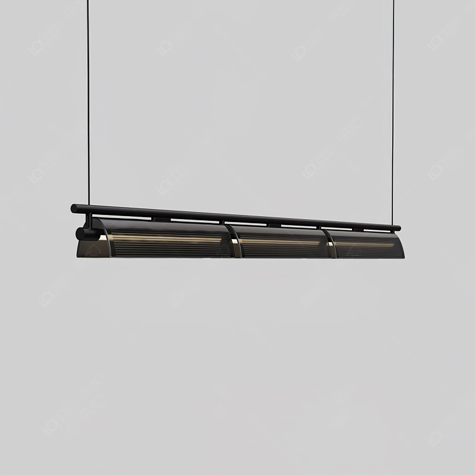 Lustra Lustre Verre Fumé Moderne - Neutralighting