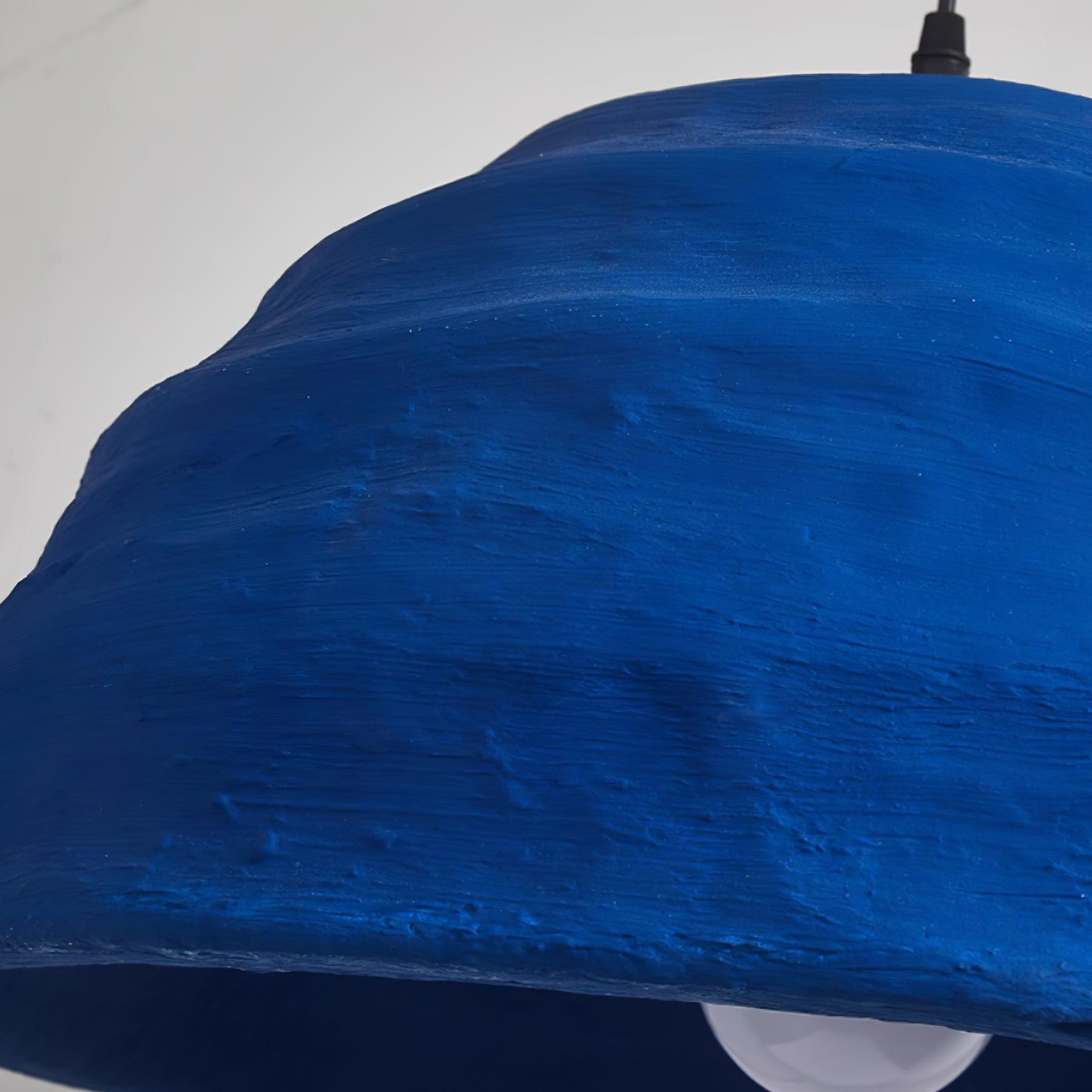 Lemon Suspension Avec Abat-jour en Polystyrène Bleu Style Urbain Industriel - Neutralighting