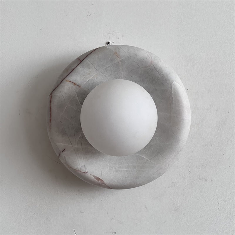 Vomire Applique Murale en Marbre Rouge Nordique Premium - Neutralighting