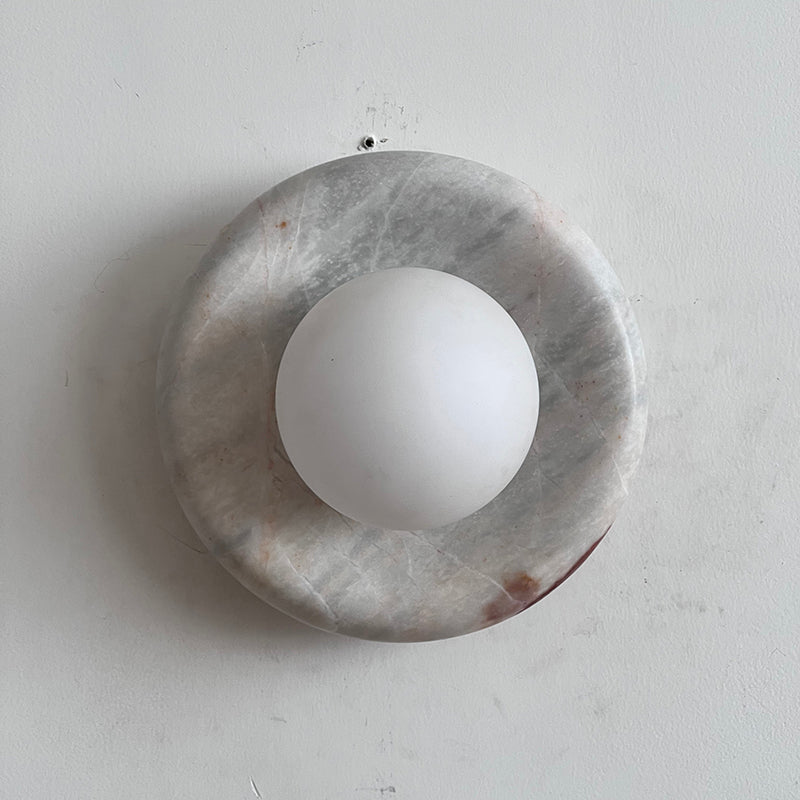 Vomire Applique Murale en Marbre Rouge Nordique Premium - Neutralighting