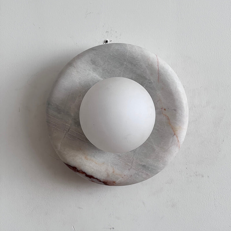 Vomire Applique Murale en Marbre Rouge Nordique Premium - Neutralighting