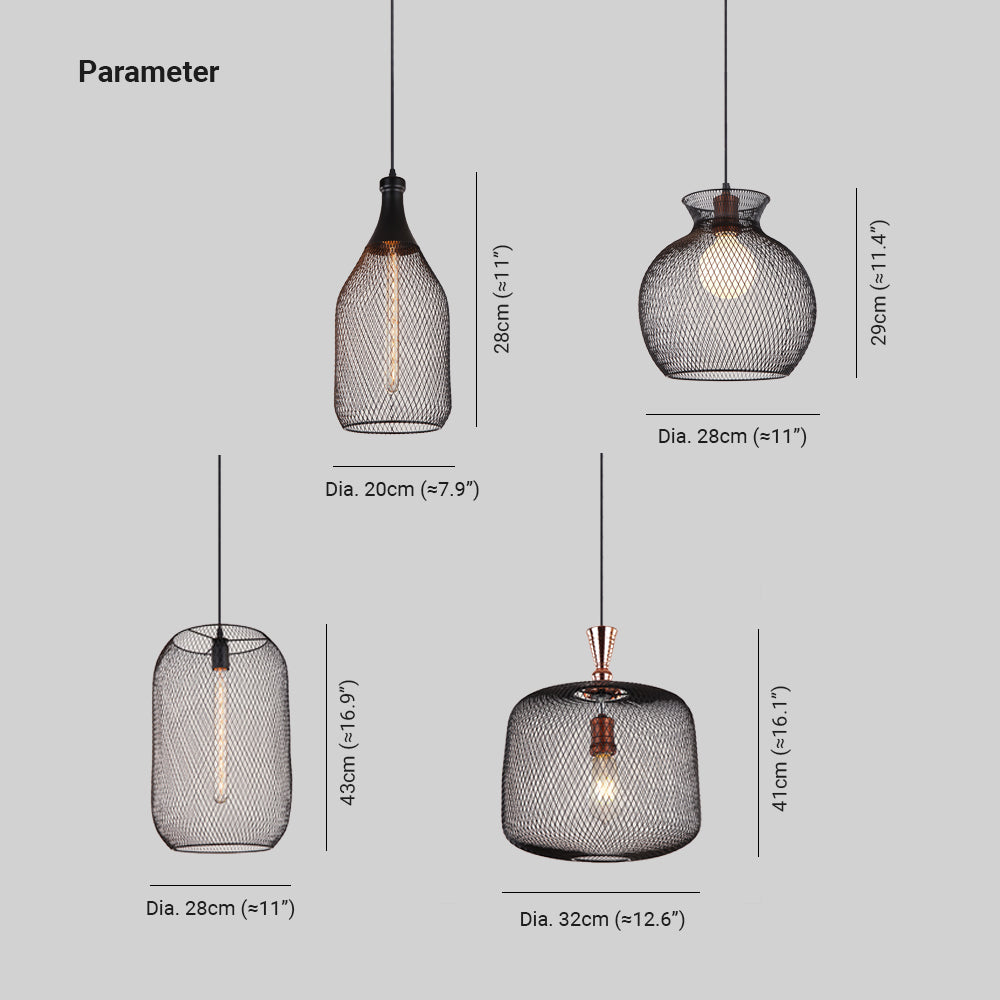 Arisha Spécial LED Suspension Métal Chambre À Coucher/Salon - Neutralighting