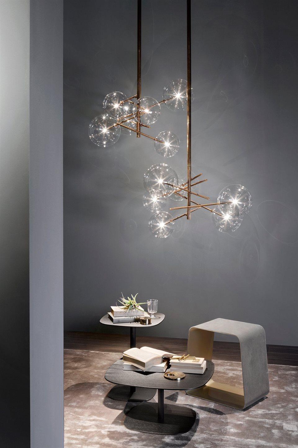 Lustra Chandelier LED Cristal Clair - Neutralighting
