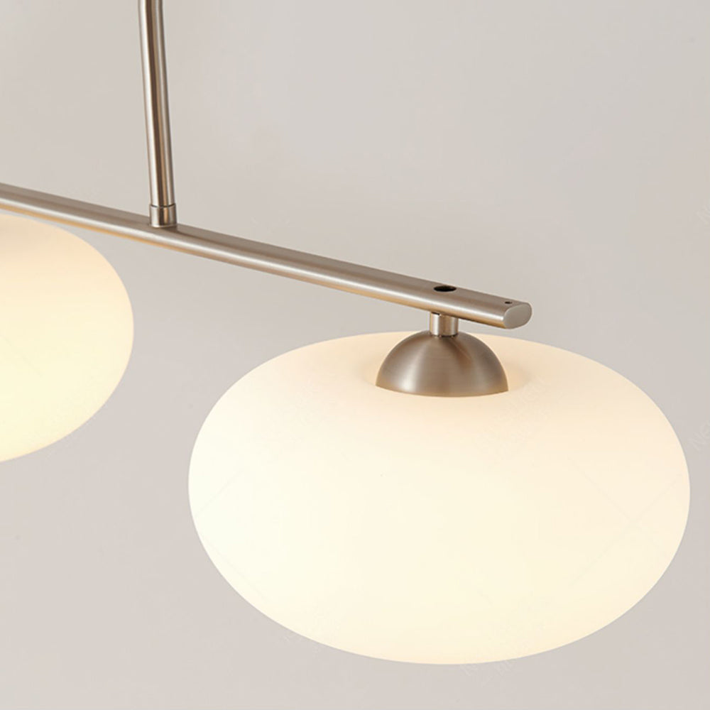 Valentina Suspension Multi Moderne, Verre/Metal, Blanc, Salon - Neutralighting