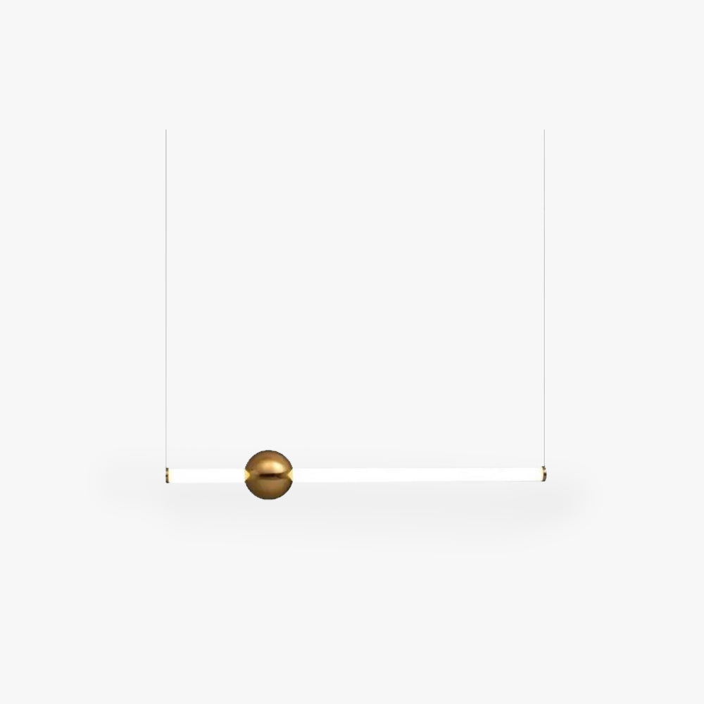 Ray Moderne LED Suspension Or Blanc Métal Verre Salon Salle à manger - Neutralighting