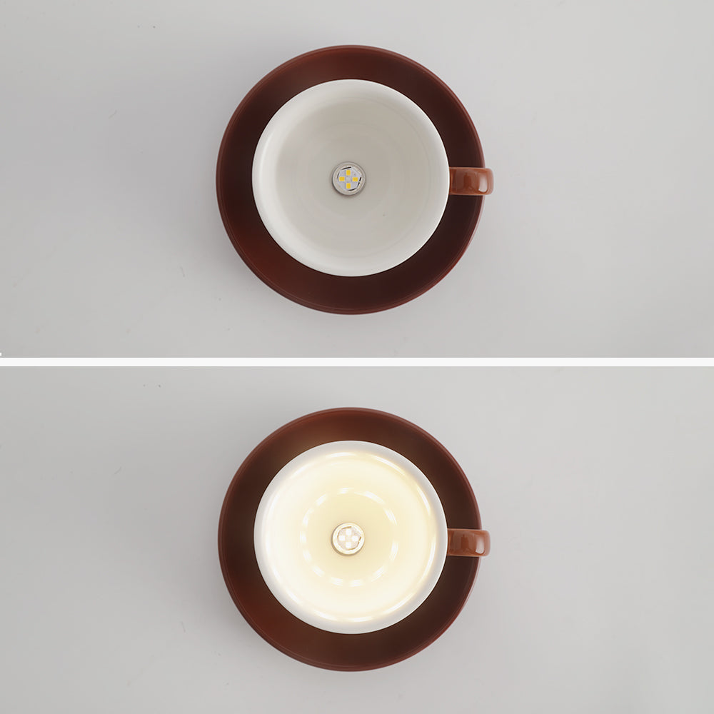 Teyo Moderne Tasses à Café Céramique Plafonnier Bleu/Rose/Jaune