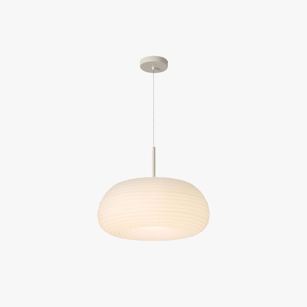 Janine Suspension Tambour Naturelle. Blanc. Chambre