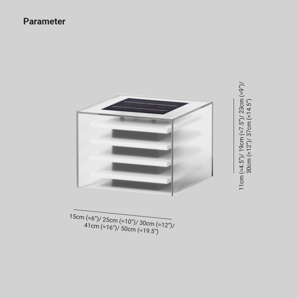 Ray Lampe de Poteau Transparent - Neutralighting