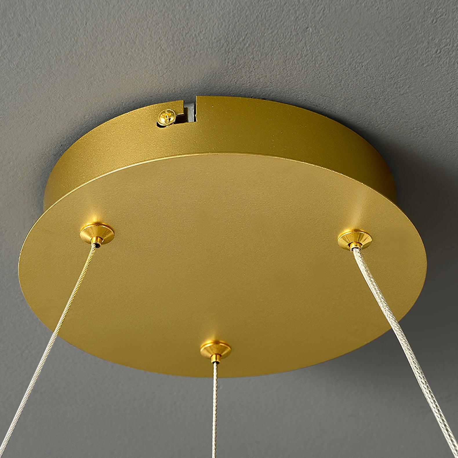 Lustra Chandelier Bain Fleurs Volantes Acrylique - Neutralighting