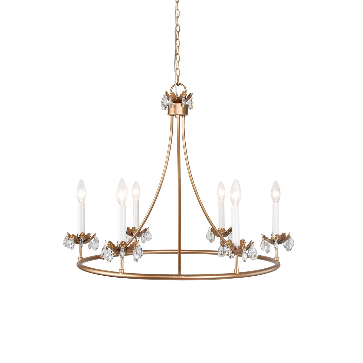 Yrvuvyh Ancien Industriel Luxe Laiton Cristal Lustre - Neutralighting