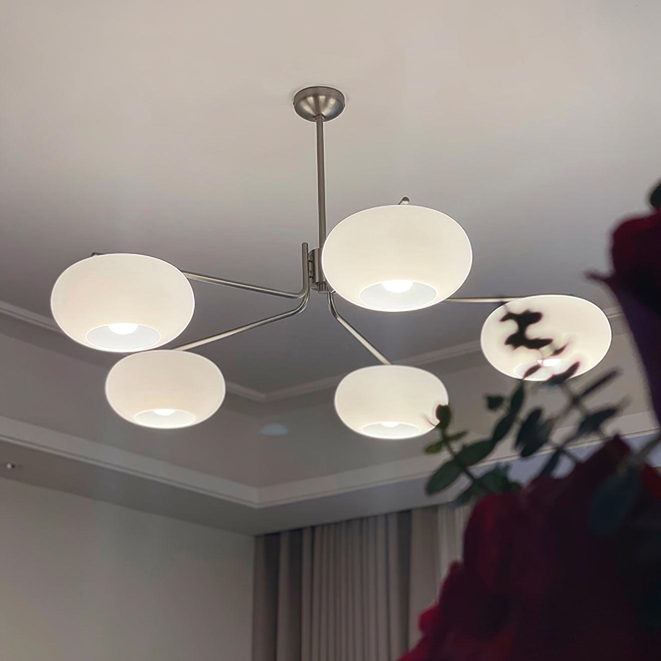 Lustra Chandelier Industriel 5-Luminaires Moderne - Neutralighting