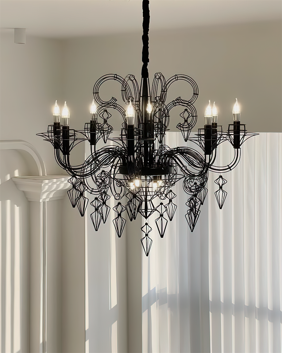Baroque Chandelier Wire - Letslighting