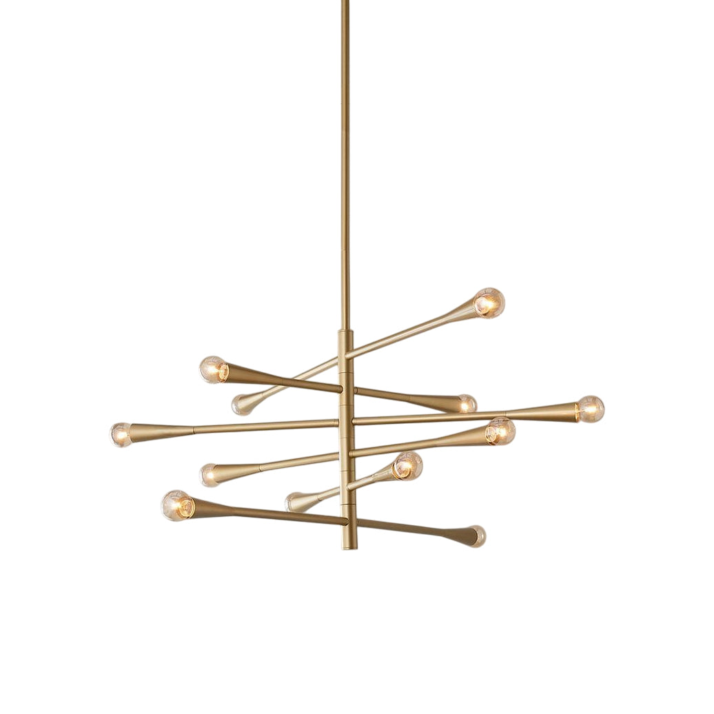 Sifuvyu Moderne Minimaliste Laiton Métal Lustre - Neutralighting