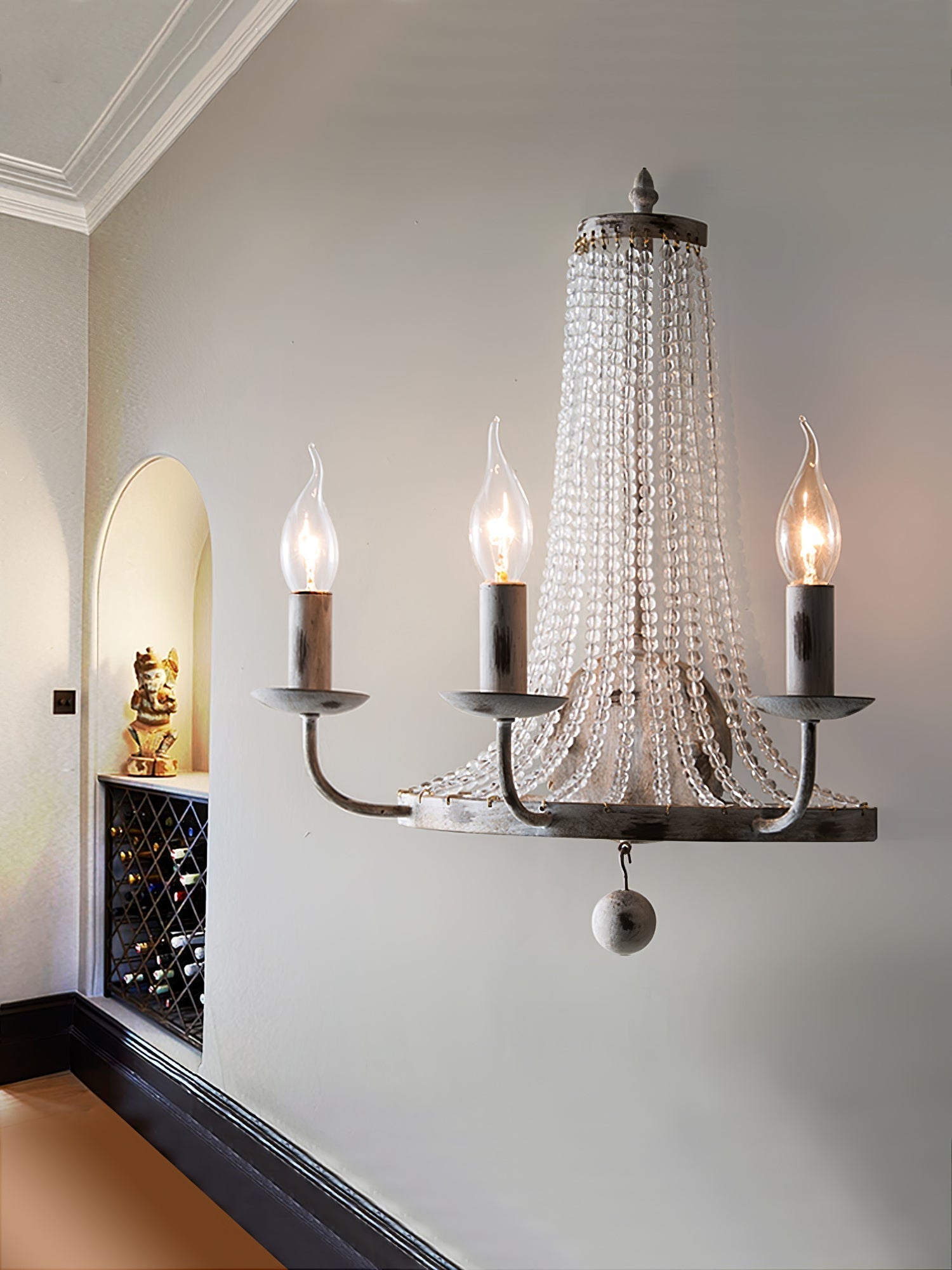 Basket Crystal Wall Lamp - Blowlighting