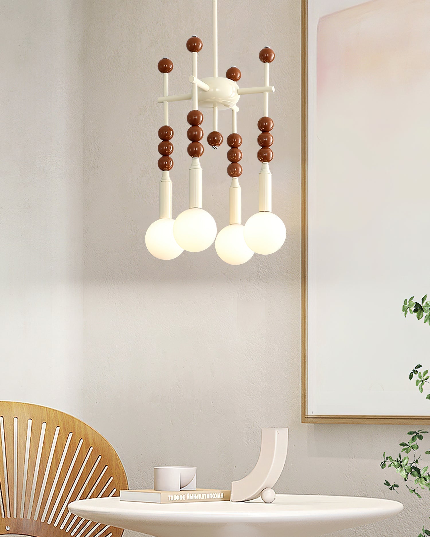 Coshae Nordic Art Verre Suspension Lumière - Neutralighting
